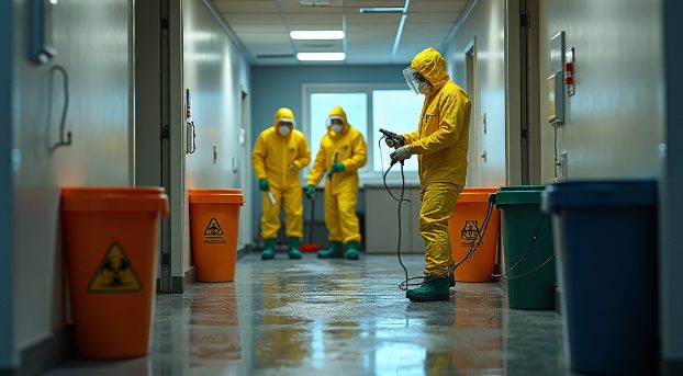 Biohazard remediation techniques