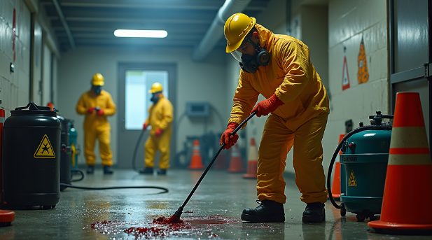 Biohazard remediation techniques