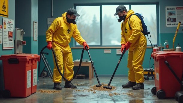 Biohazard remediation techniques