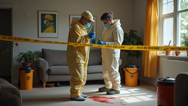 Crime scene cleaning