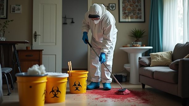 Crime scene cleaning