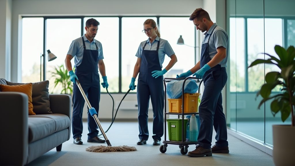 The Role of Professional Cleaning Staff